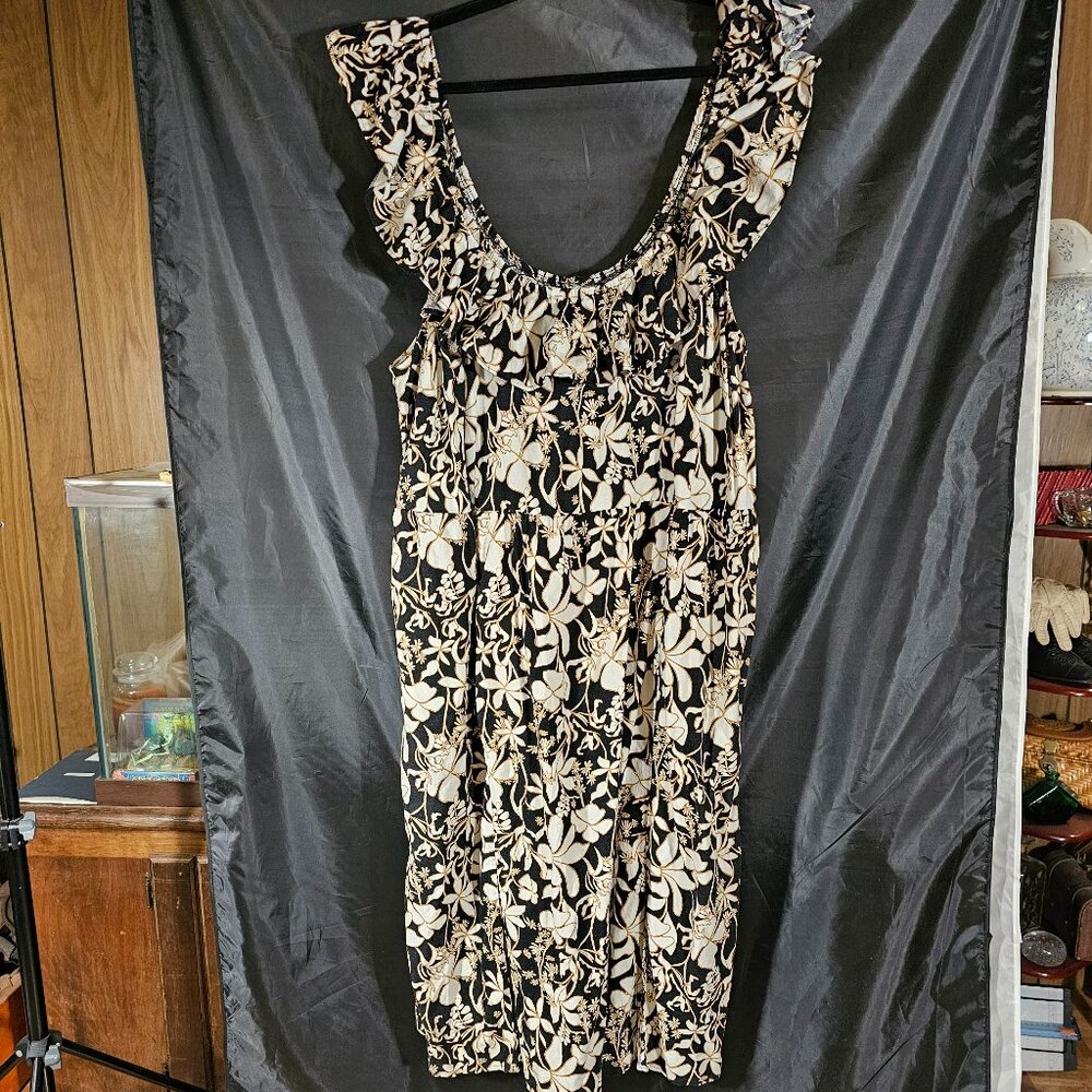 Ava & Viv linen blend summer dress. Size 3X